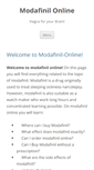 Mobile Screenshot of modafinil-online.info