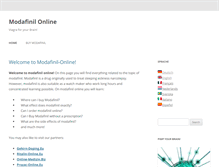 Tablet Screenshot of modafinil-online.info